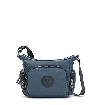 Kipling Gabbie Mini Crossbody Táska Sötétkék Szürke | HU 1114WN